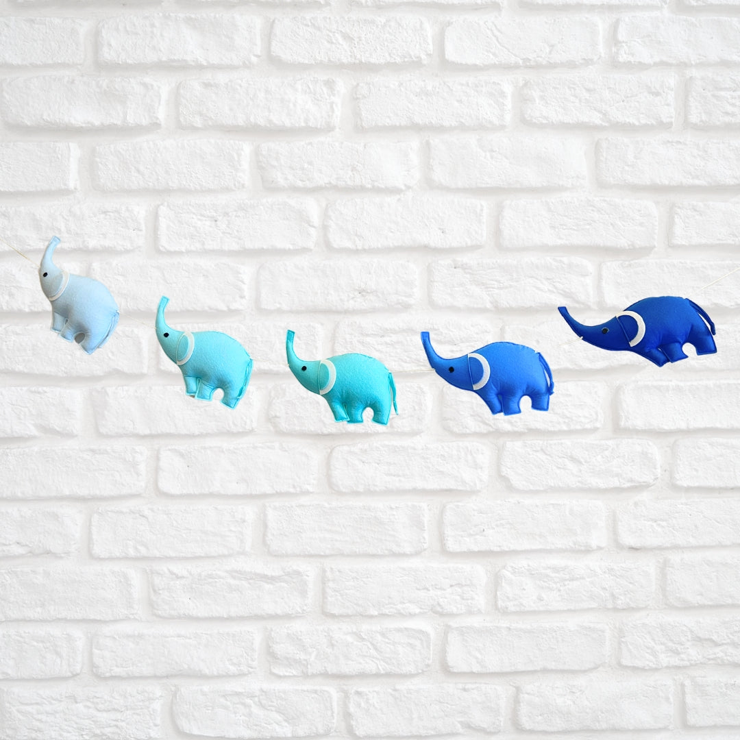 Elephant Bunting - Blue