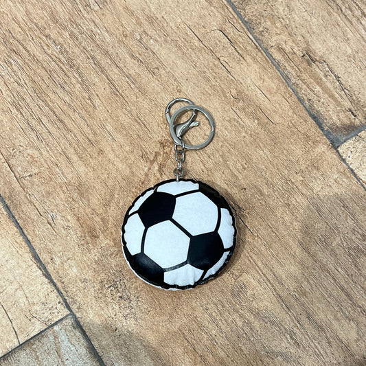 MonkiCharm Personalised Felt Keychains/Charms - Football