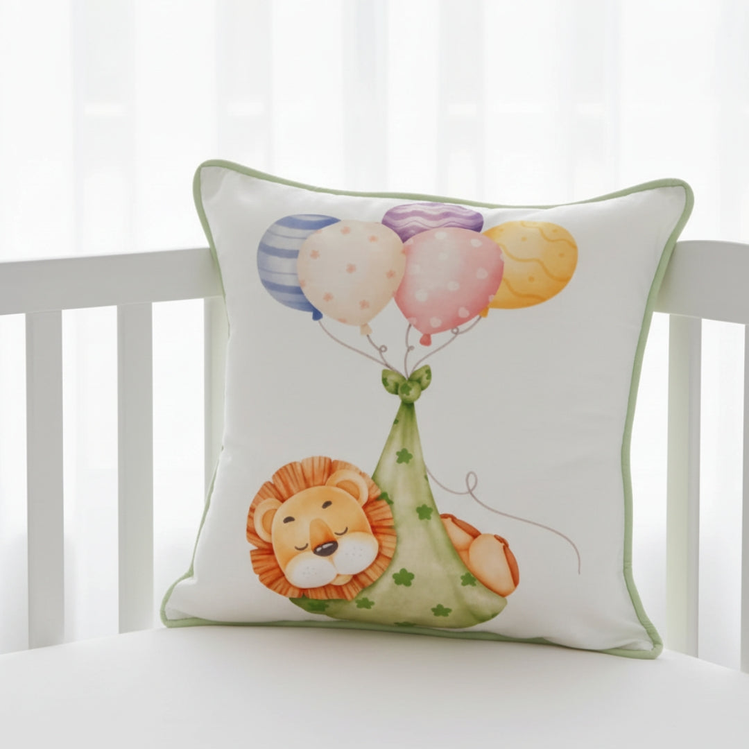 Snoozing Lion Cushion Cover