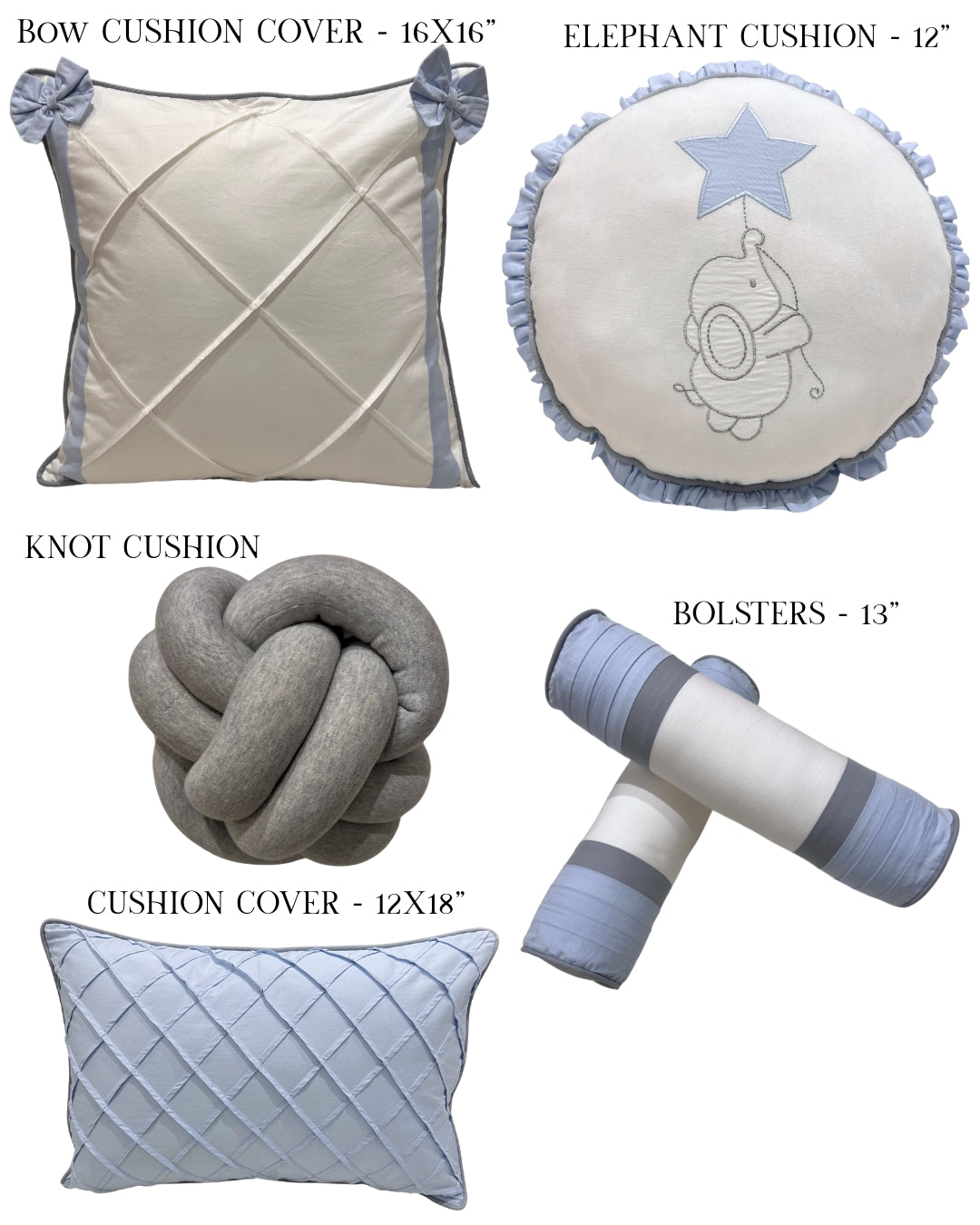 Sweet Blues Bedding Set