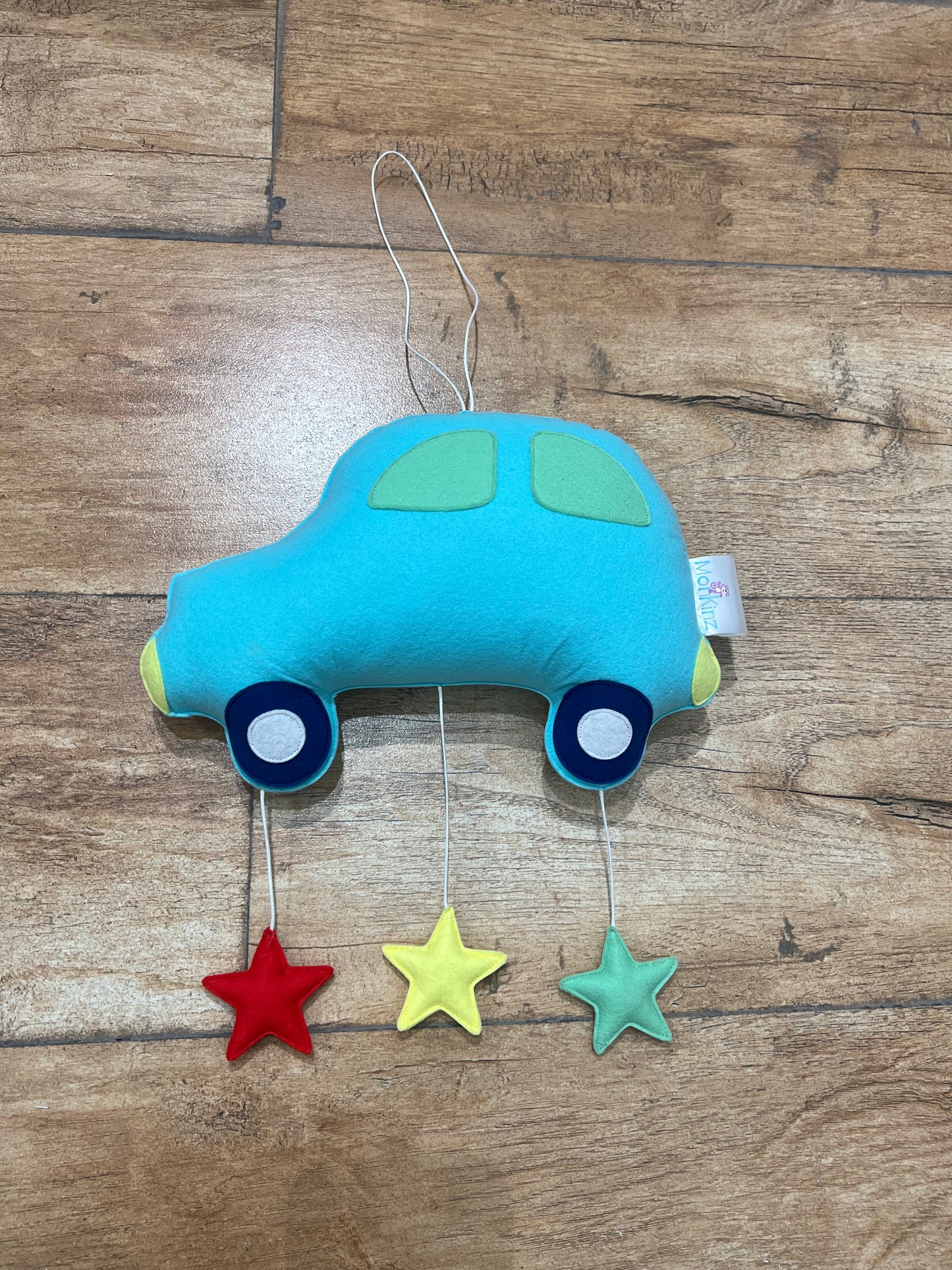 Car Wall Hanging With Personalised Name