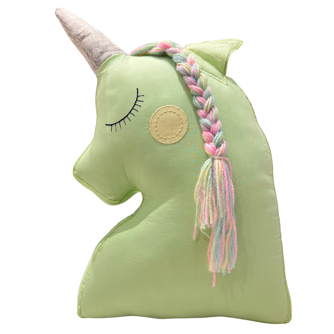 Colourful Unicorn Shaped Cushion