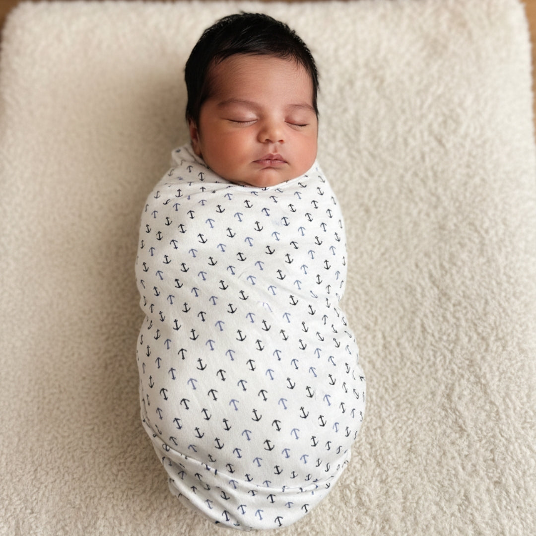 Muslin Cotton Swaddle Blanket – Breathable Newborn Baby Wrap