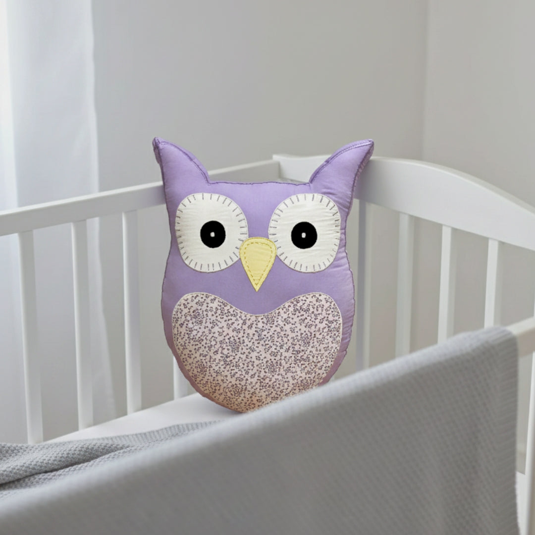 Colourful Owl Cushion