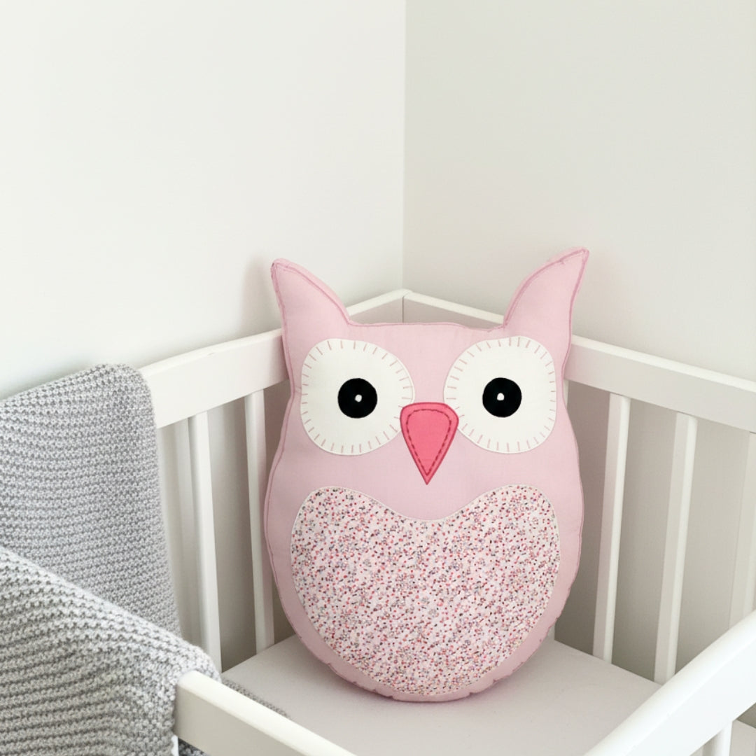 Colourful Owl Cushion