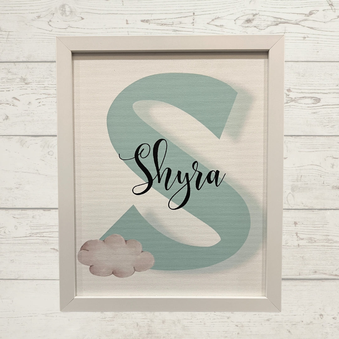 Colorful Alphabet & Name Frame- Personalised
