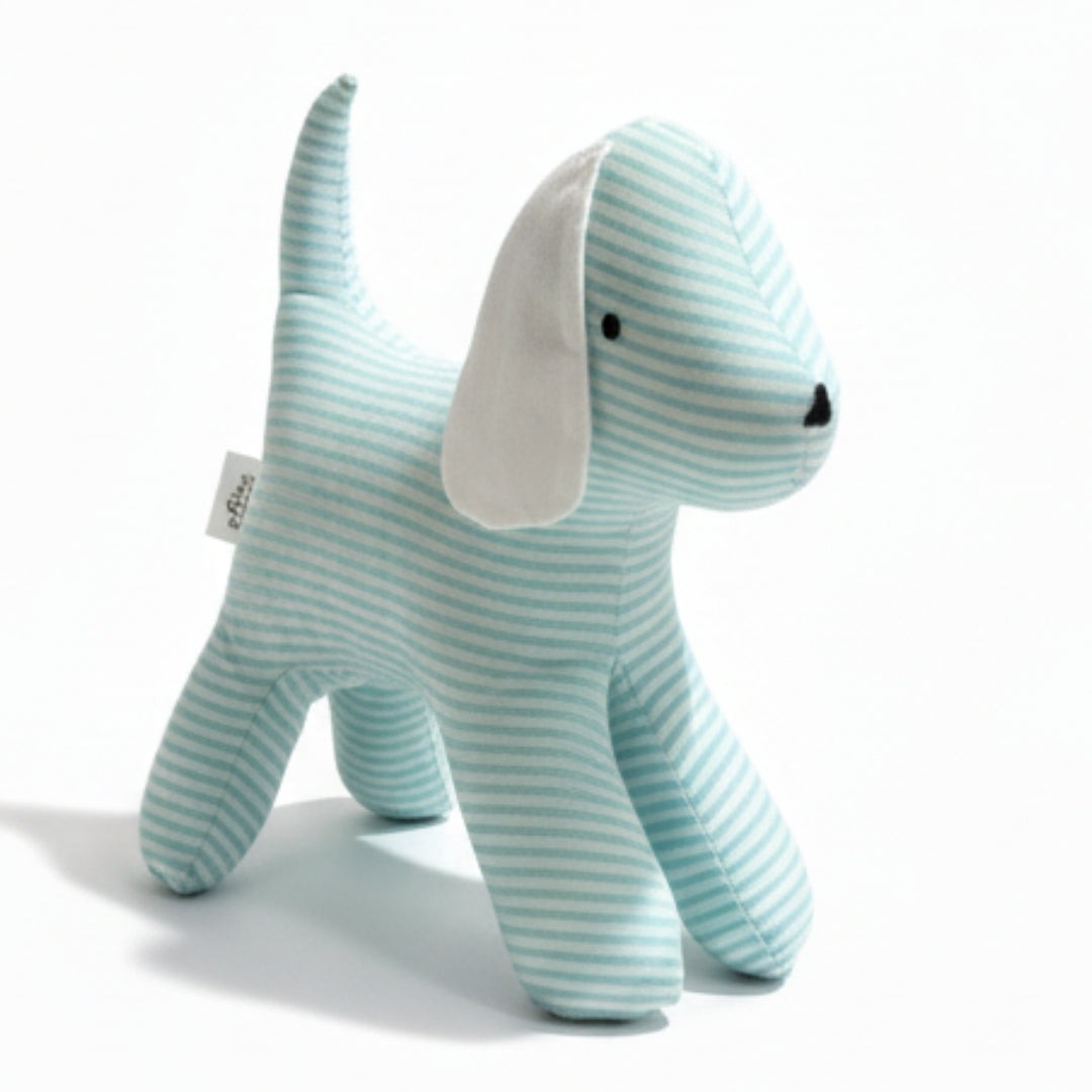 Pocked Dog Plush – Cute Cotton Dog Soft Toy for Babies & Toddlers