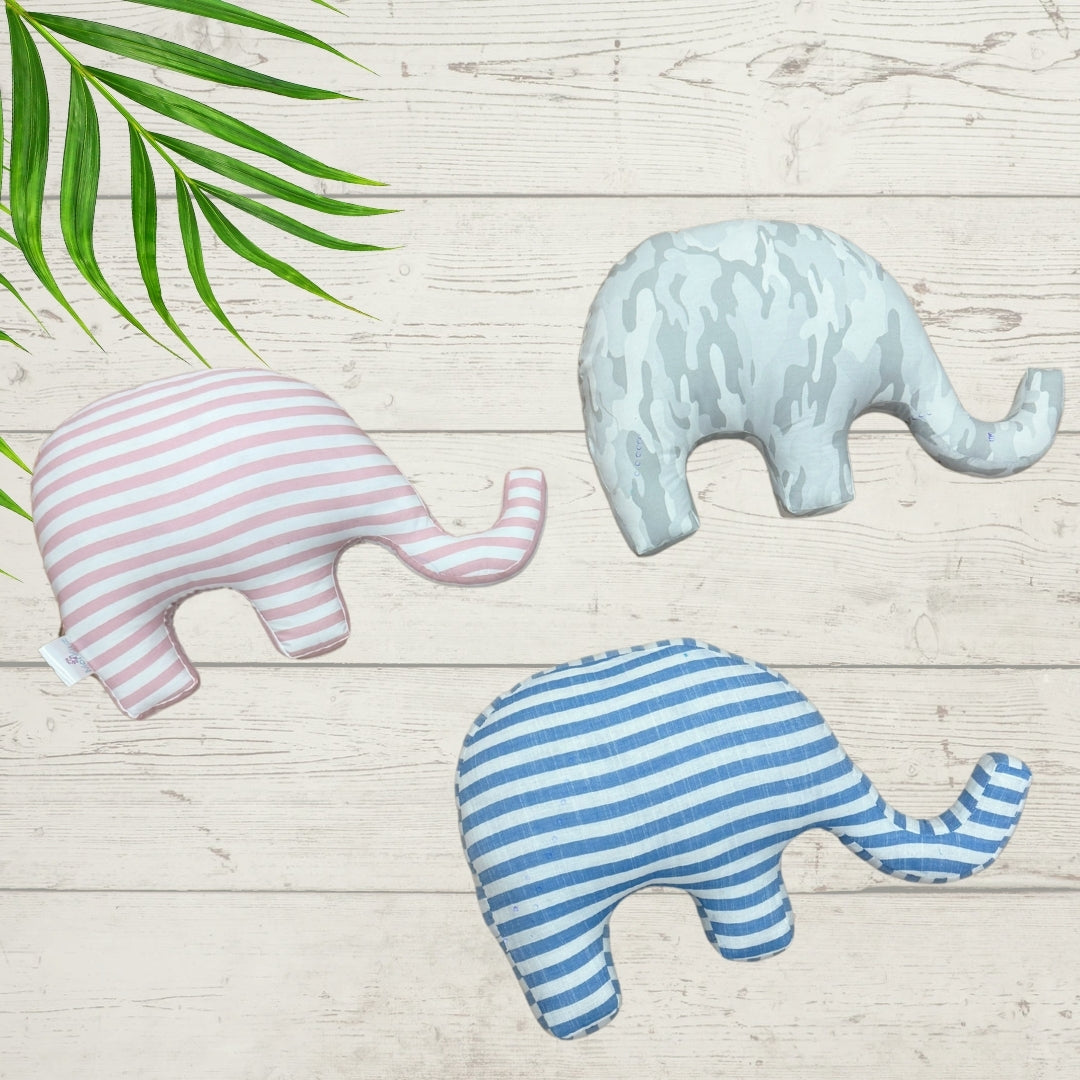 Colourful Elephant Cushion- Personalised Name
