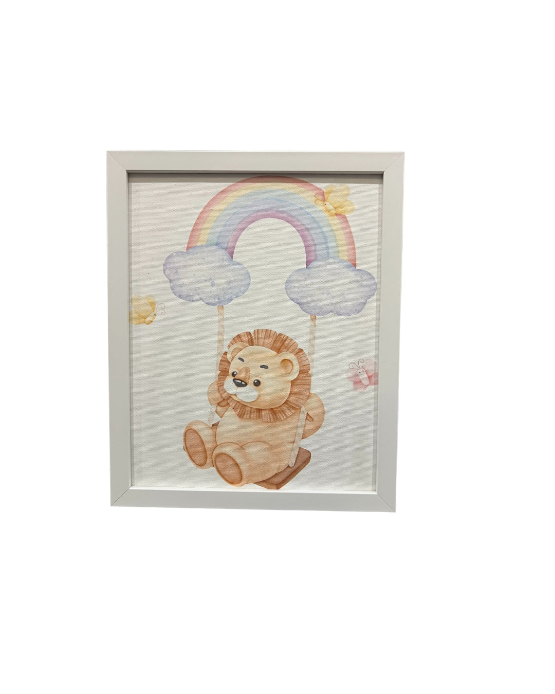 Lion’s Rainbow Ride Frame- A Bright, Bold Adventure