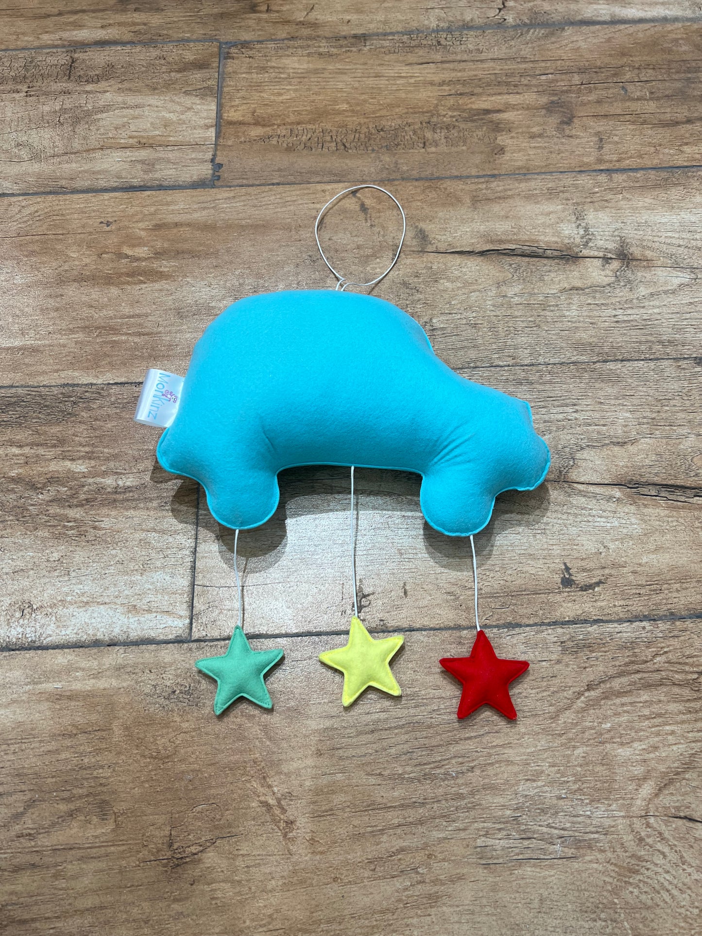 Starry Drive Car Wall Hanging – Personalised Nursery Wall Decor