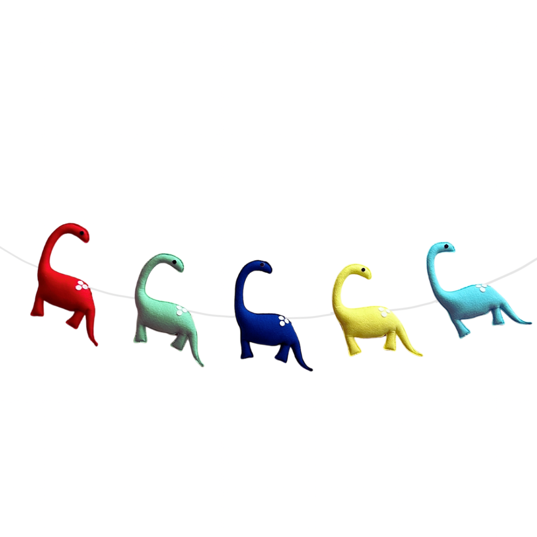 Dinosaur Bunting (Multi Colour)