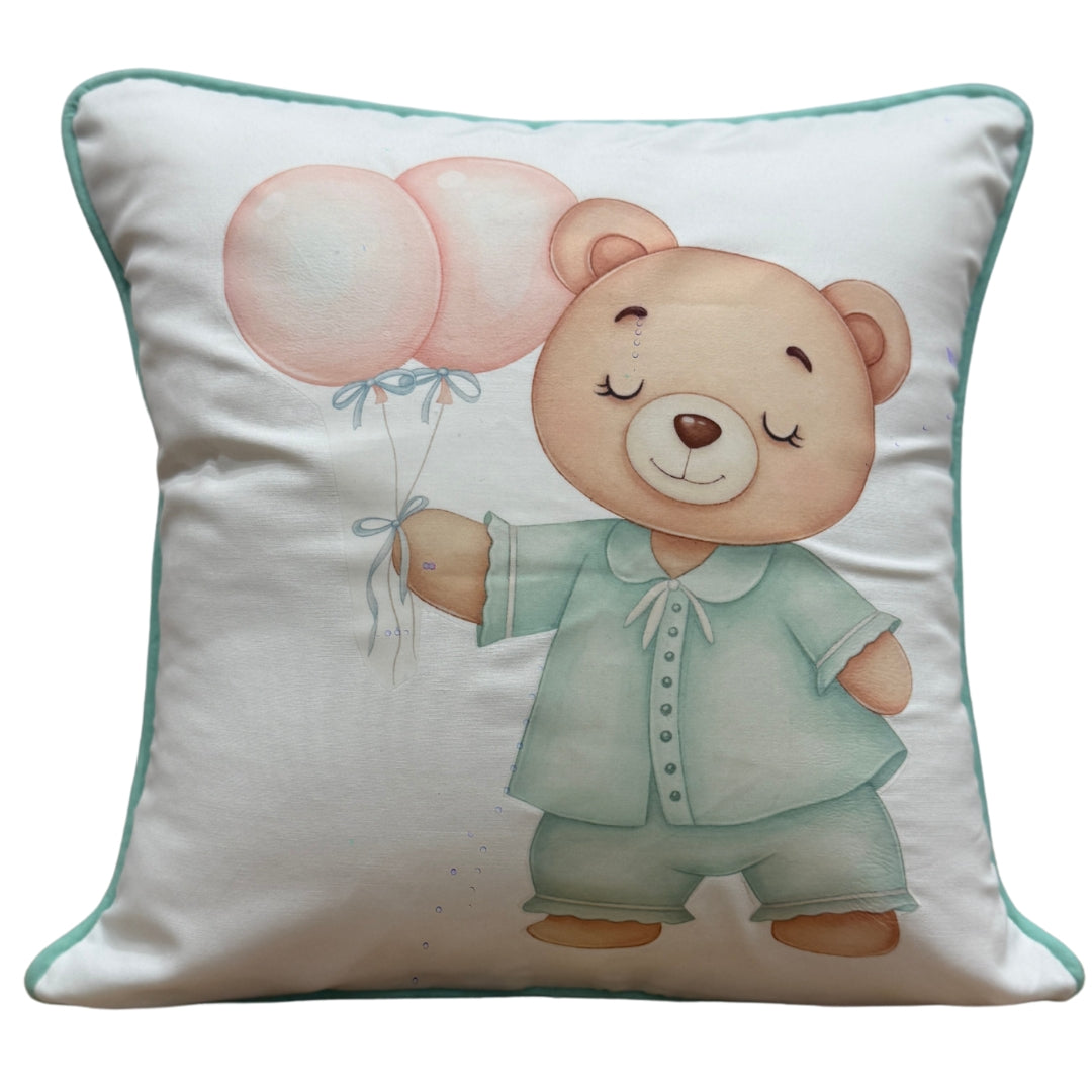 Teddy Bear Nursery Cushion Cover