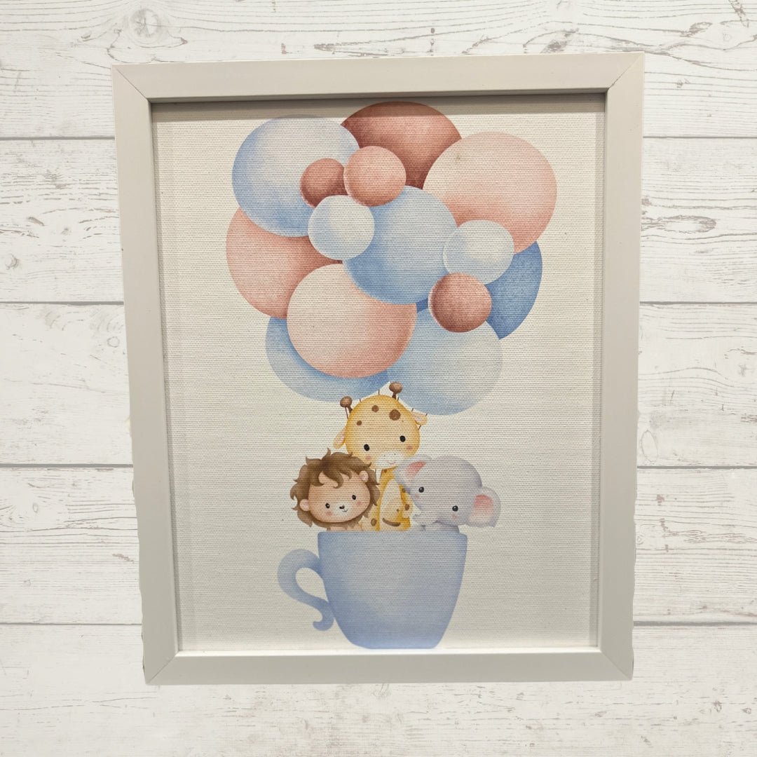 Wild Animal Portrait Frames Set