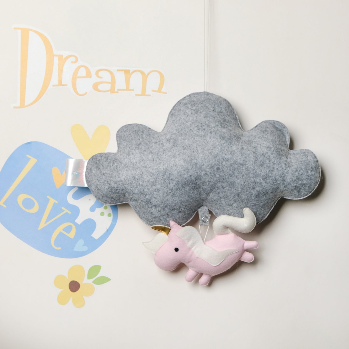 Personalised Name Cloud Hanging with Mini