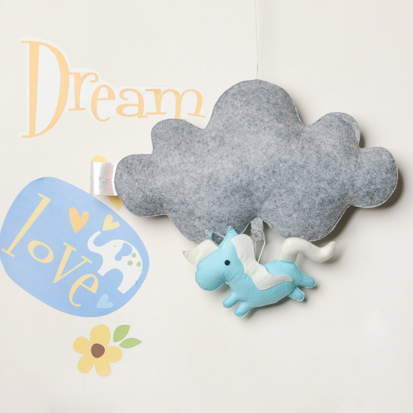 Personalised Name Cloud Hanging with Mini