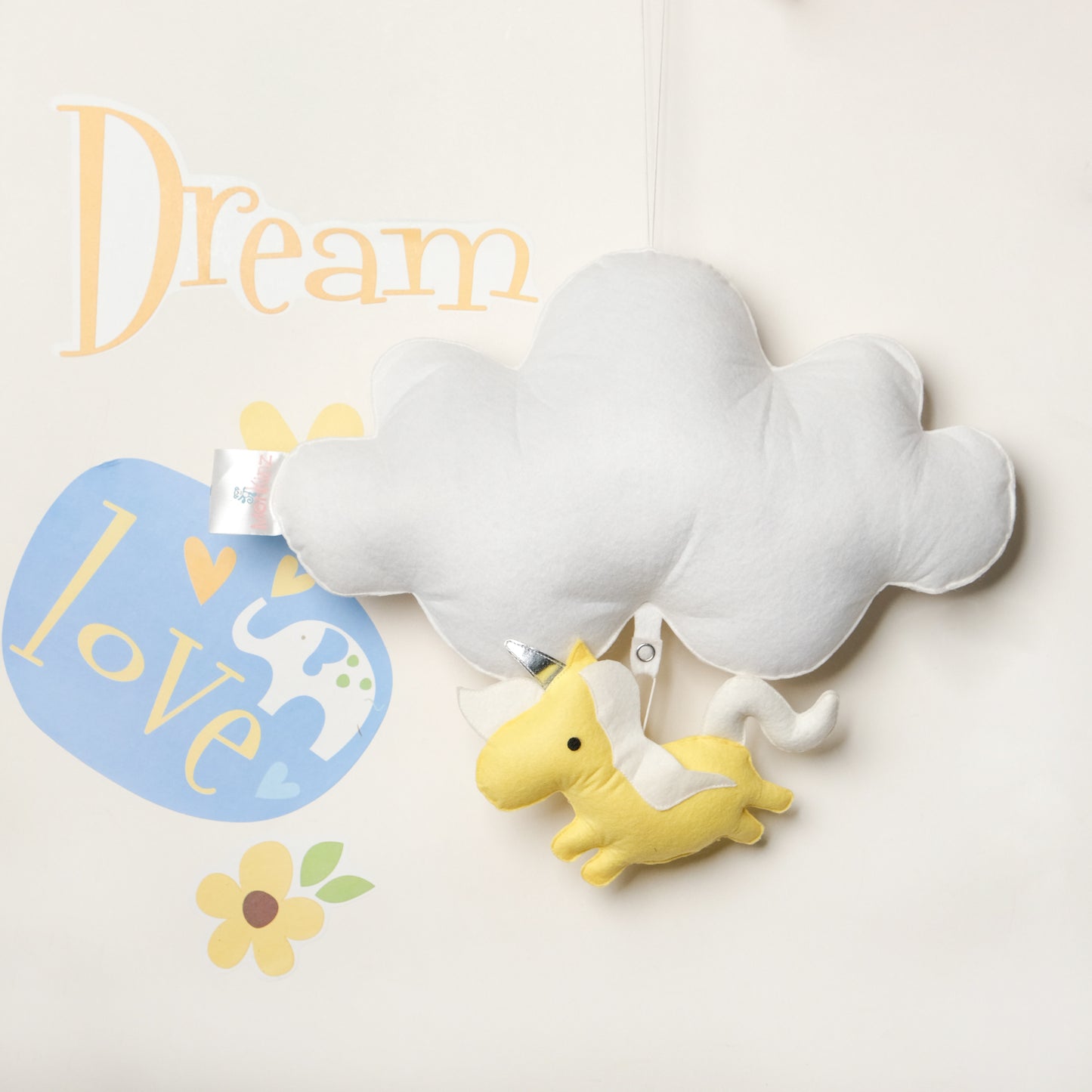Personalised Name Cloud Hanging with Mini