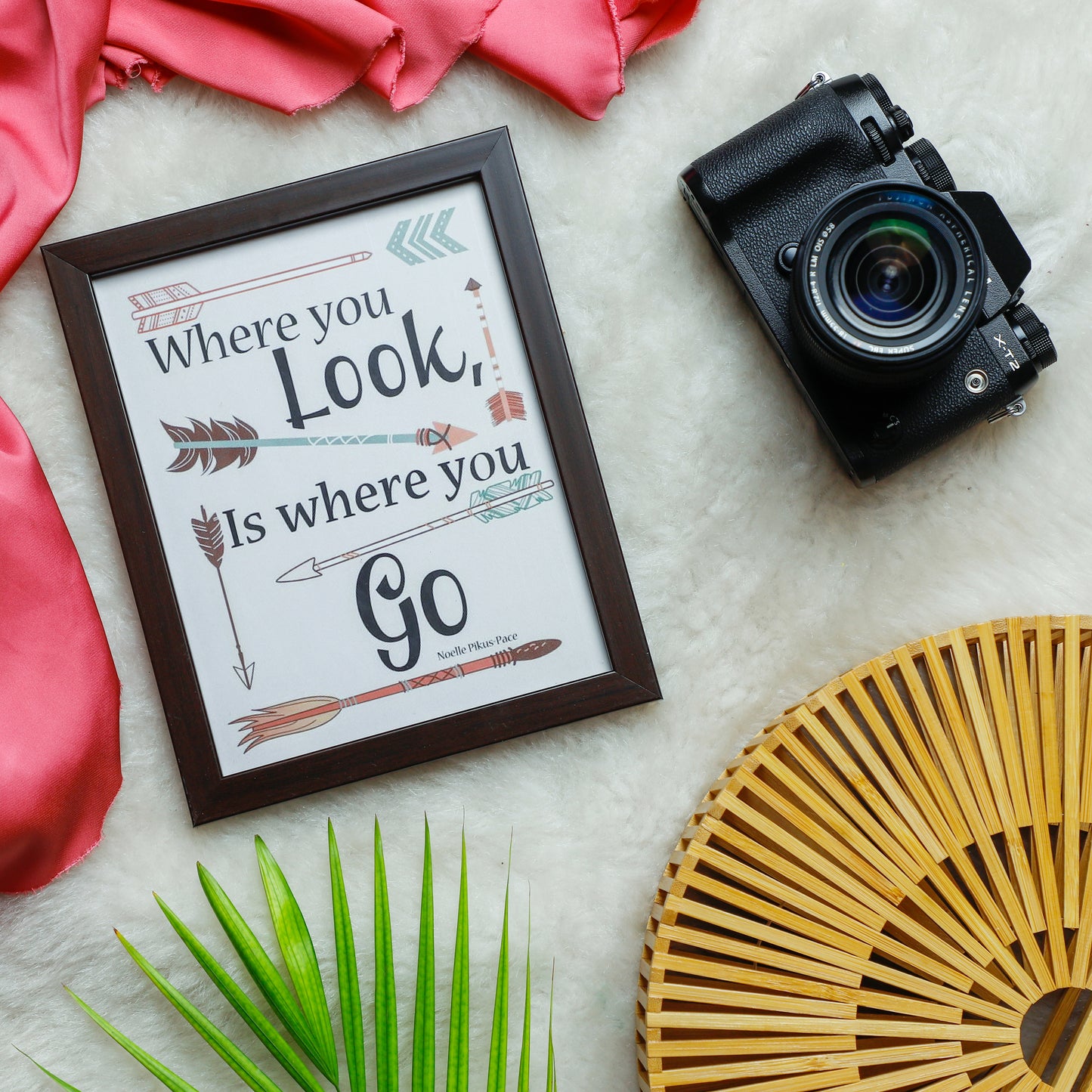 Custom Wall Frame with Message