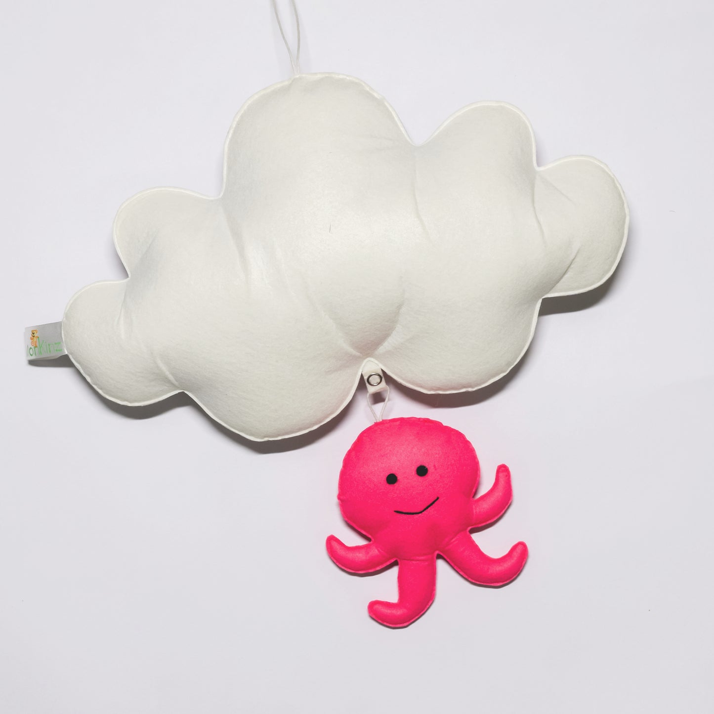 Personalised Name Cloud Hanging with Mini