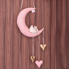 Load image into Gallery viewer, Swan on Moon Hanging - Monkinz
