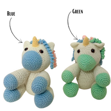 Load image into Gallery viewer, Unicorn Crochet Toy (Rattle)
