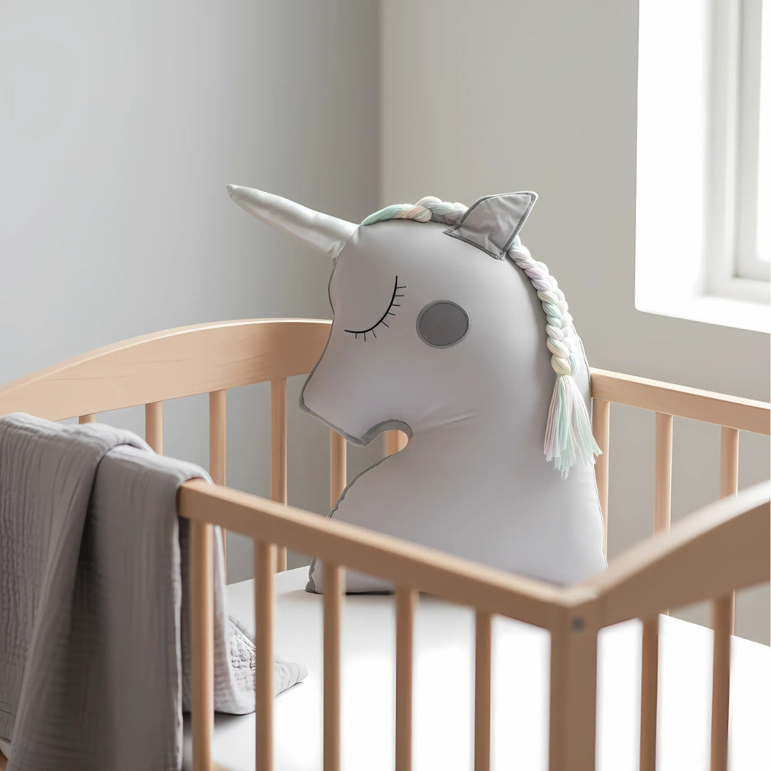Colourful Unicorn Shaped Cushion