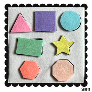 Interactive Learning Felt Mat