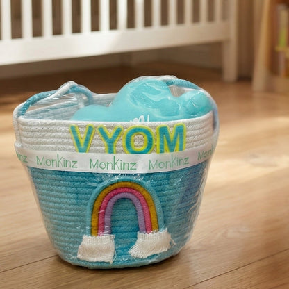 Aqua Cloud & Rainbow Baby Hamper