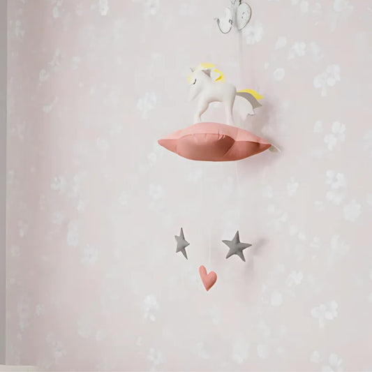 Colourful Unicorn on Cloud Hanging