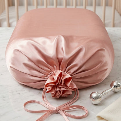 Baby Nest Bed & Lounger - Dusty Mauve
