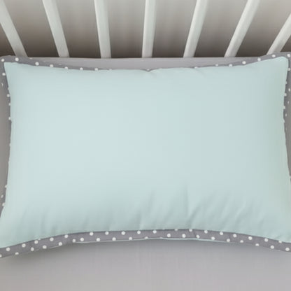 Minty Dots Pillow Cover