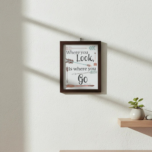 Motivational message frame