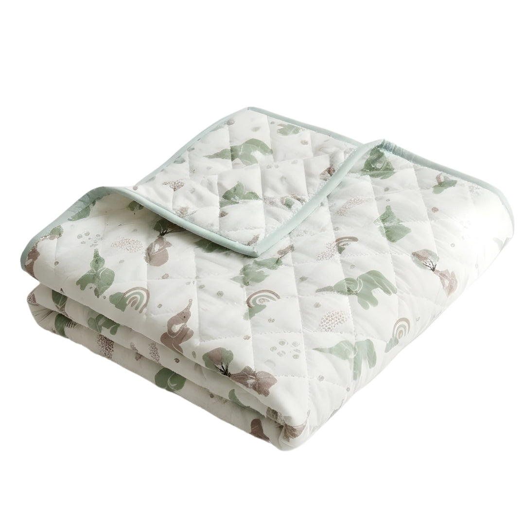 Flying Ele Organic Cotton Muslin Blanket - GOTS certified (40x50")
