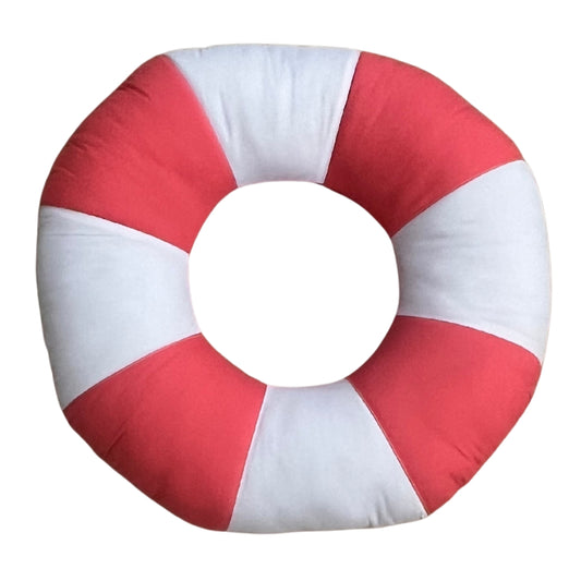 Nautical Rescue Tube Cushion – Cotton Kids Shaped Pillow
