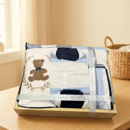 Classic Teddy Cot Bedding Set Hamper