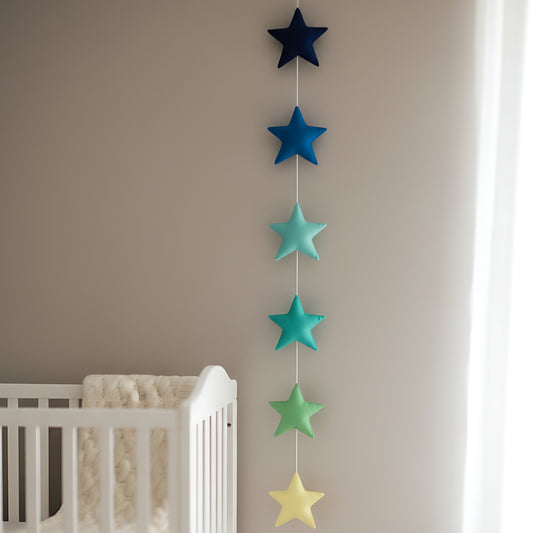 Feeling Starry Vertical Bunting (Blue Margarita)