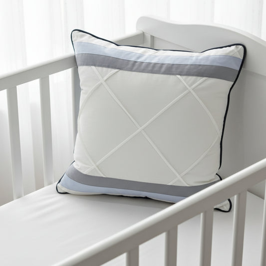 Pleated Stripe Cushion Cover