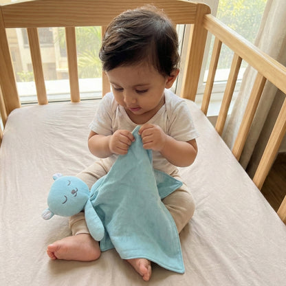 Dream Bear Security Blanket – Soft Muslin Cotton Cuddle Cloth