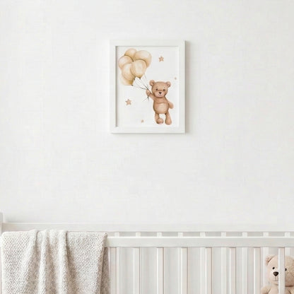 Up, Up & Away Bear Frame- Floating with Joy