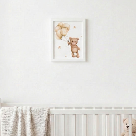 Up, Up & Away Bear Frame- Floating with Joy