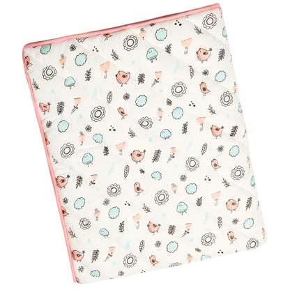 Pretty Birdie Organic Cotton Muslin Blanket - GOTS certified (40x50")