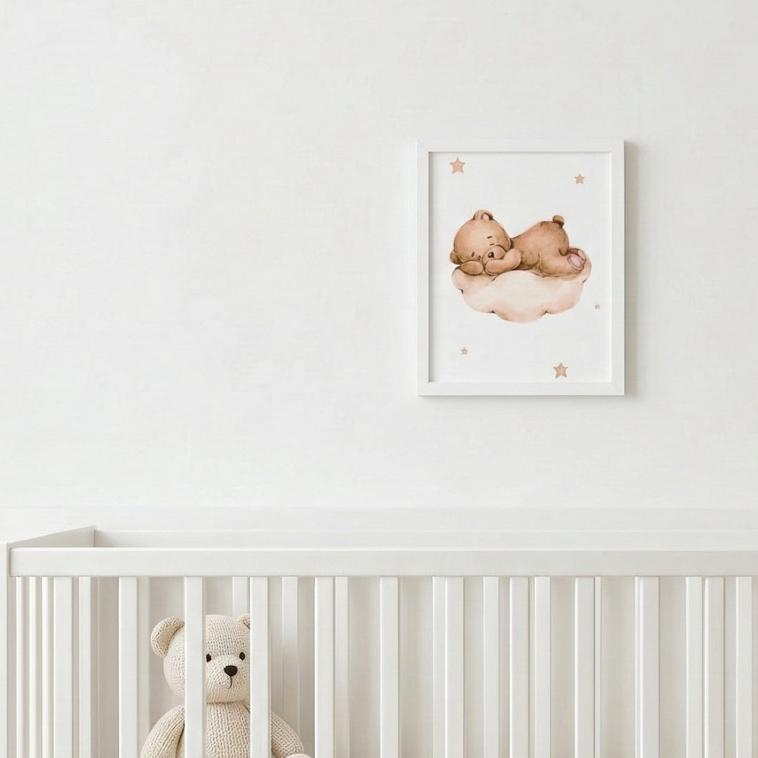 Cloudy Bear Dreams Frame- Floating with Love