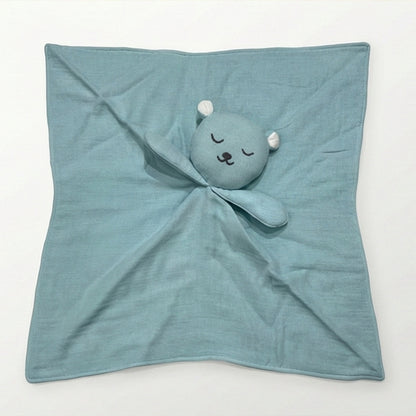Dream Bear Security Blanket – Soft Muslin Cotton Cuddle Cloth