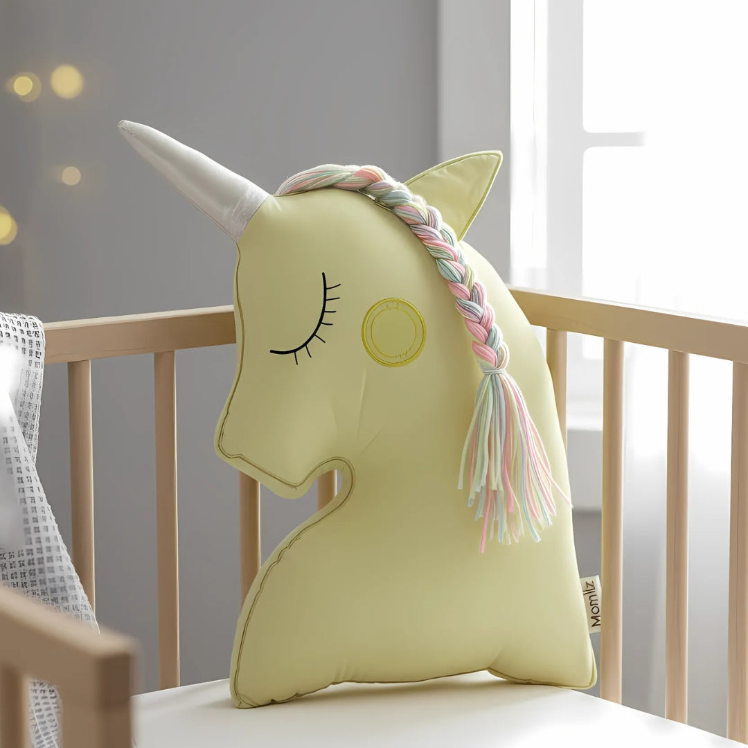 Colourful Unicorn Shaped Cushion