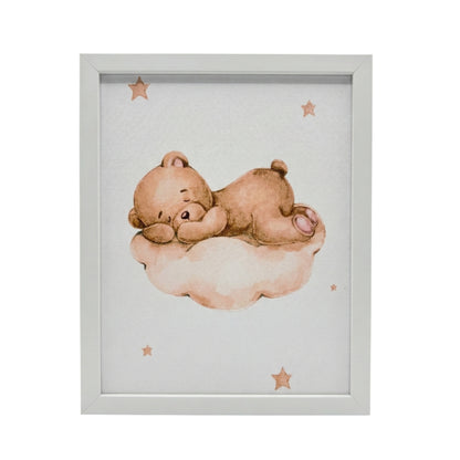 Cloudy Bear Dreams Frame- Floating with Love