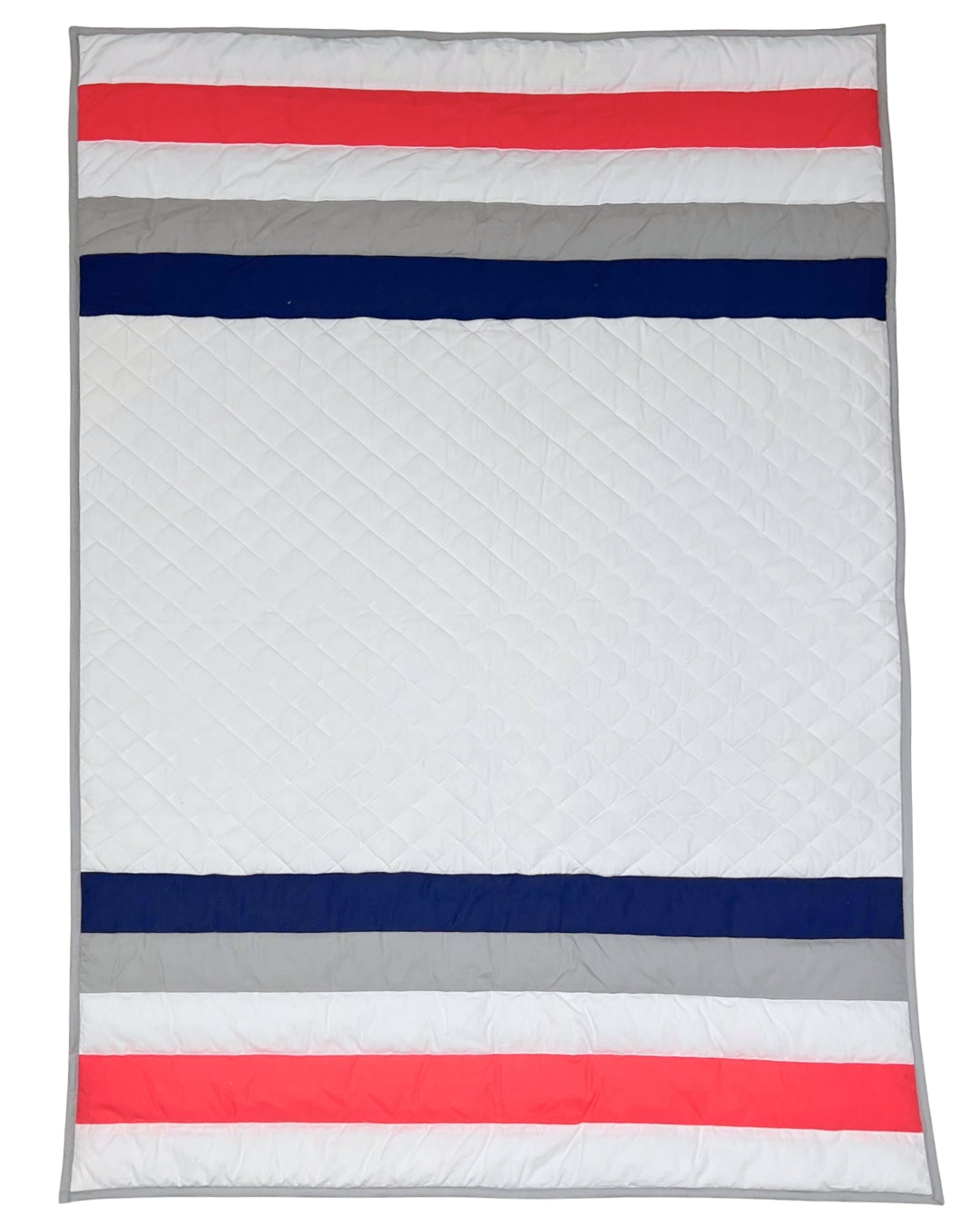 Nautical Stripe Nursery & Toddler Quilt