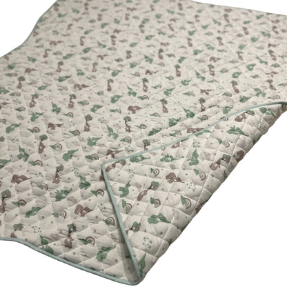 Flying Ele Organic Cotton Muslin Blanket - GOTS certified (40x50")