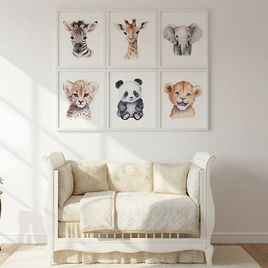 Wild Wonders Baby Animal Set of Frames- Animal Adventure