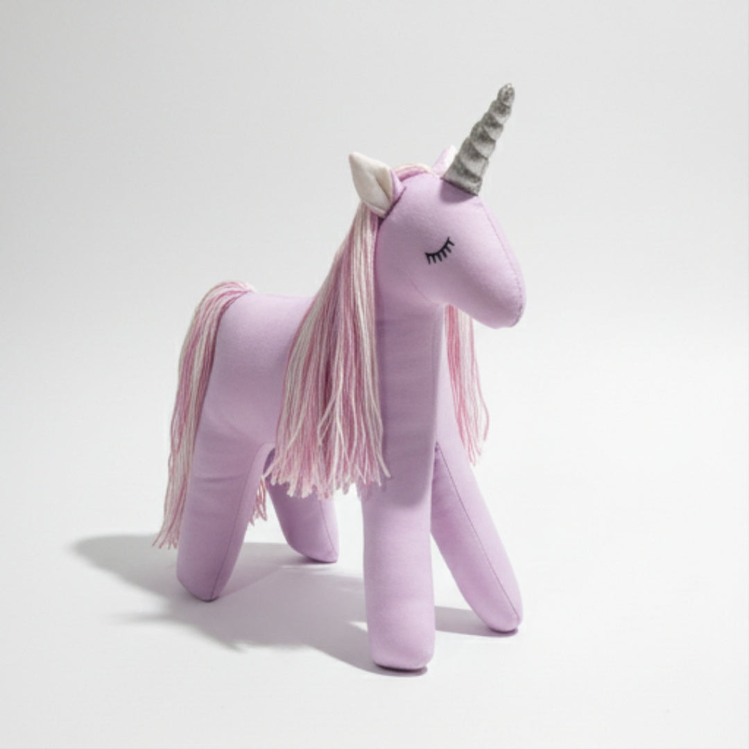Unicorn Stuffed Toy – Cotton Plush for Nursery & Gifting