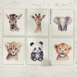 Wild Wonders Baby Animal Set of Frames