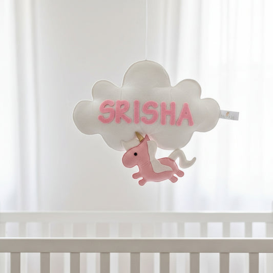 Personalised Name Cloud Hanging with Mini